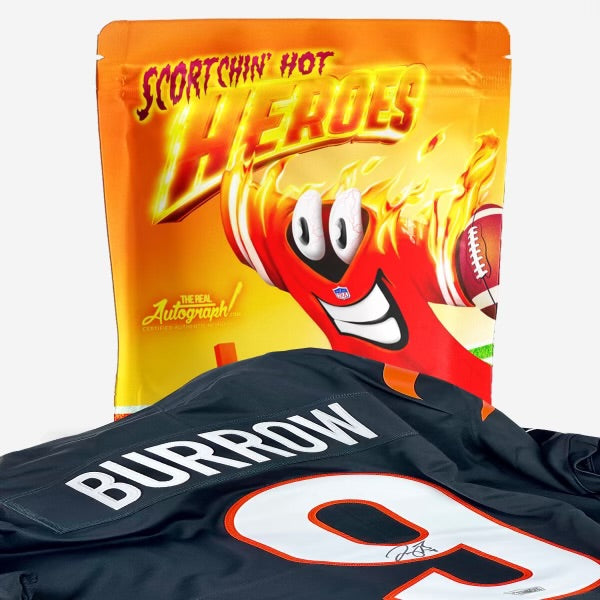 Scortchin' Hot Heroes NFL Signed Jersey