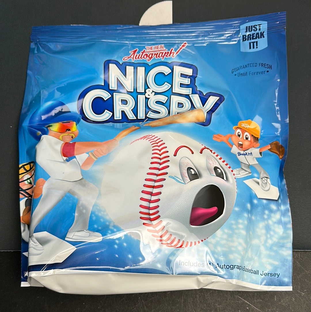 Nice & Crispy - Mystery Autographed MLB Jersey