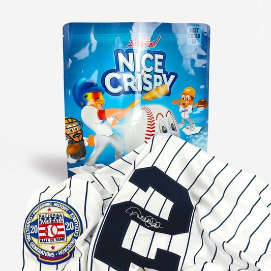 Nice & Crispy Baseball Signed Jersey