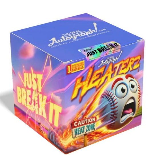 Heaterz Signed Baseball Box